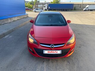 2013 Opel Astra J Рестайлинг, красный, 540000 рублей, вид 2