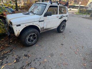 1998 Lada (ВАЗ) 2121 (4x4) I Рестайлинг, белый, 195000 рублей, вид 4