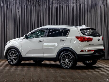 2014 Kia Sportage III Рестайлинг, белый, 1255000 рублей, вид 4