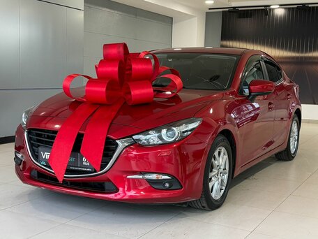 2018 Mazda 3 III (BM) Рестайлинг, красный, 1657000 рублей, вид 1