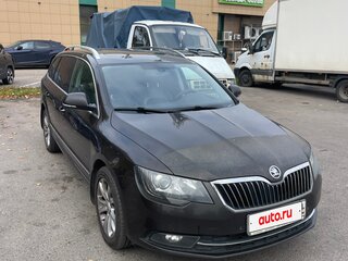 2015 Skoda Superb II Рестайлинг, коричневый, 1250000 рублей, вид 1