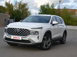 2021 Hyundai Santa Fe IV Рестайлинг, белый, 2875000 рублей, вид 1