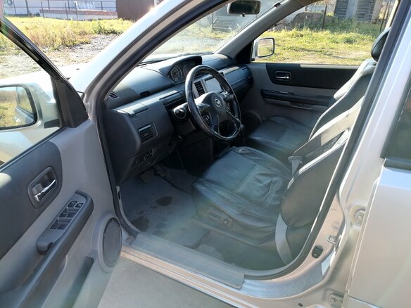 2005 Nissan X-Trail I Рестайлинг, серебристый, 465000 рублей - вид 7
