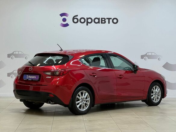 2014 Mazda 3 III (BM), красный, 1310000 рублей - вид 3