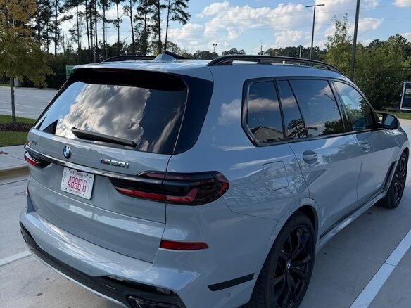 2025 BMW X7 M60i I (G07) Рестайлинг, серый, 17500000 рублей - вид 8