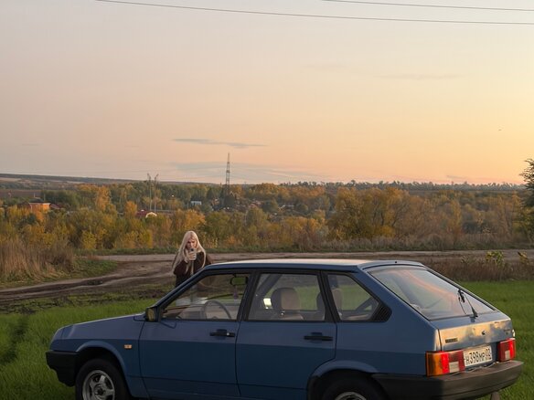 1989 Lada (ВАЗ) 2109, голубой, 160000 рублей - вид 2