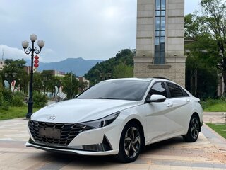 2022 Hyundai Elantra VII (CN7), белый, 1388000 рублей, вид 1