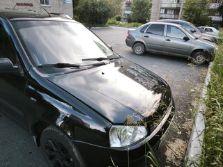 2012 Lada (ВАЗ) Kalina I, синий, 300000 рублей, вид 1