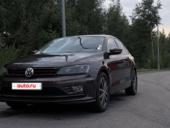 2015 Volkswagen Jetta VI Рестайлинг, коричневый - вид 3