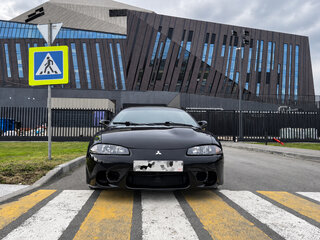 1998 Mitsubishi Eclipse II, чёрный, 1250000 рублей, вид 1