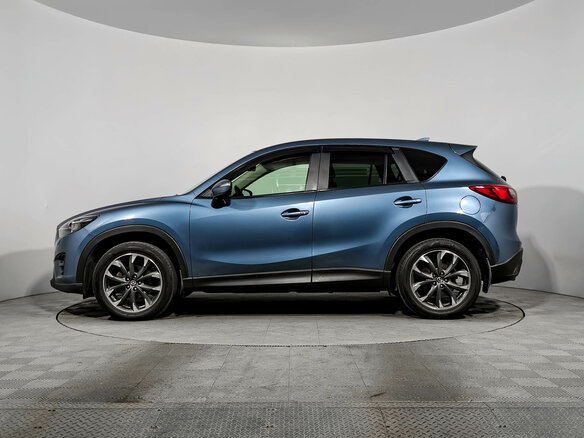 2016 Mazda CX-5 I Рестайлинг, голубой, 1860000 рублей - вид 7