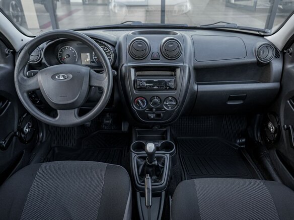 2012 Lada (ВАЗ) Granta I, белый, 285000 рублей - вид 6