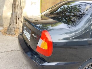 2008 Hyundai Accent ТагАЗ II, чёрный, 650000 рублей, вид 2