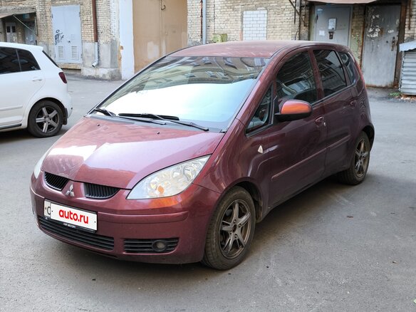 2007 Mitsubishi Colt VI (Z20/Z30), пурпурный, 650000 рублей