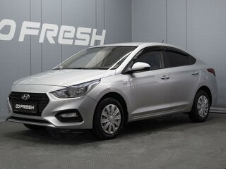 2019 Hyundai Solaris II, серебристый, 1290000 рублей, вид 1