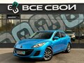 2009 Mazda 3 II (BL), голубой, 896000 рублей