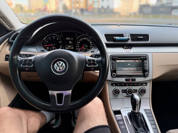 2012 Volkswagen Passat CC I Рестайлинг, белый, 1390000 рублей - вид 22