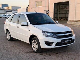 2016 Lada (ВАЗ) Granta I, белый, 395000 рублей, вид 3