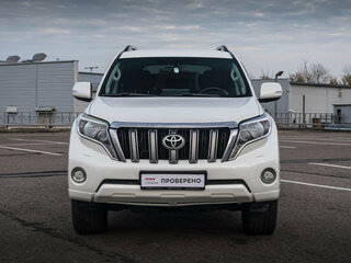 2015 Toyota Land Cruiser Prado 150 Series Рестайлинг 1, белый, 3364020 рублей, вид 2