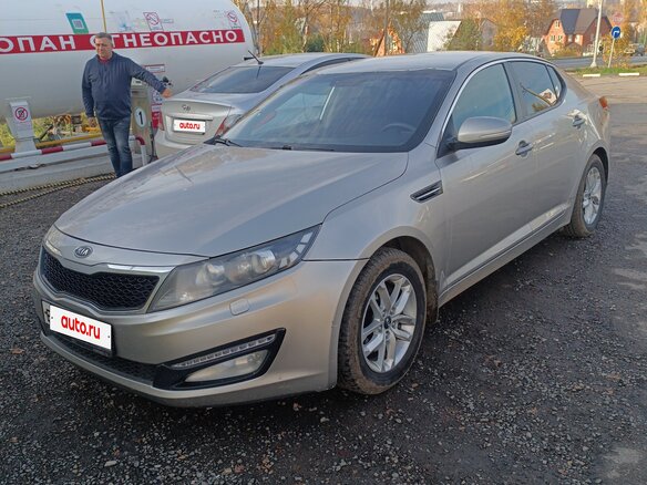 2011 Kia Optima III, серый, 850000 рублей