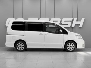 2009 Nissan Serena III (C25), белый, 1179000 рублей, вид 5