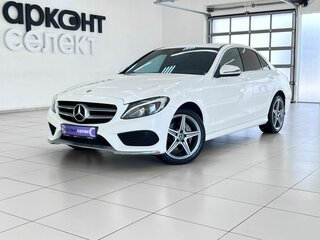 2018 Mercedes-Benz C-Класс 180 9G-TRONIC IV (W205), белый, 2440000 рублей, вид 1