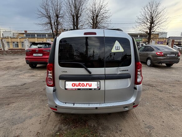 2017 Lada (ВАЗ) Largus I, серебристый, 670000 рублей - вид 3