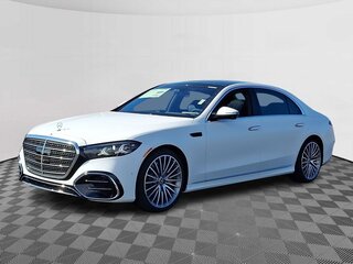 2026 Mercedes-Benz S-Класс 580 4MATIC VII (W223) Рестайлинг, белый, 23746010 рублей, вид 1