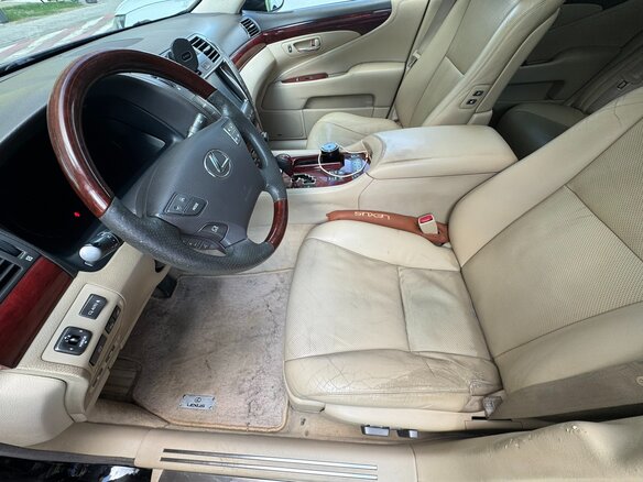 2007 Lexus LS 460 IV, чёрный, 1490000 рублей - вид 8