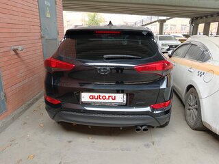 2017 Hyundai Tucson III, чёрный, 1295087 рублей, вид 4
