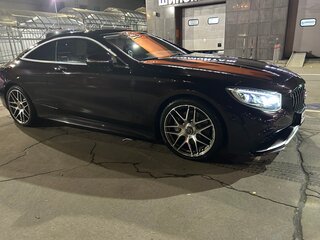 2016 Mercedes-Benz S-Класс 400 VI (W222, C217), чёрный, 5800000 рублей, вид 1