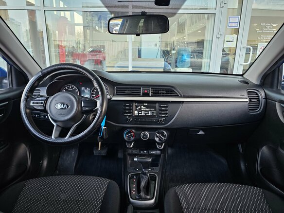 2019 Kia Rio IV, синий, 1379000 рублей - вид 6