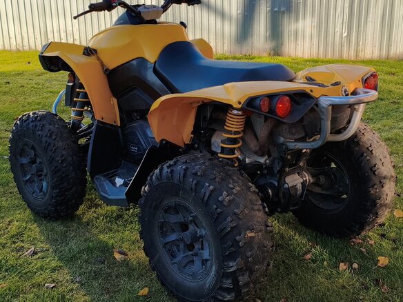 2013 BRP Can-Am Renegade 500, жёлтый, 700000 рублей - вид 2