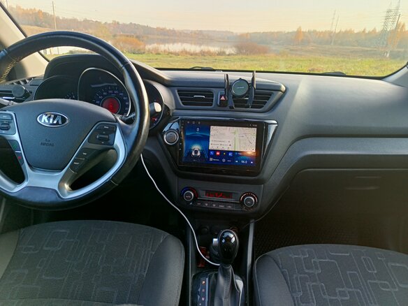 2017 Kia Rio III Рестайлинг, серый, 1269000 рублей - вид 18