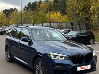 2021 BMW X3 20i xDrive III (G01), синий, 4800000 рублей, вид 2