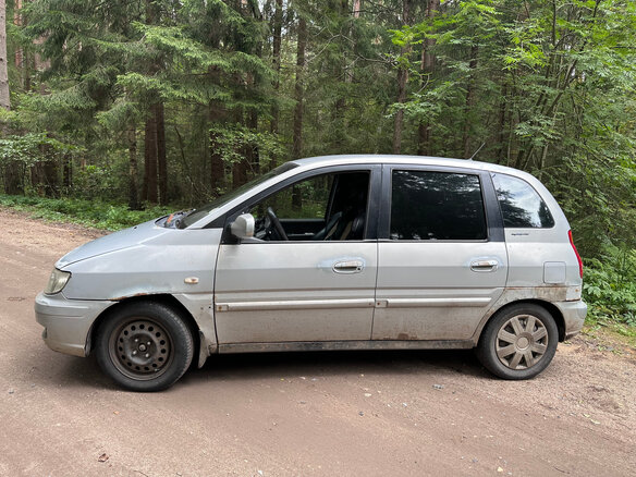 2005 Hyundai Matrix I, серебристый - вид 5