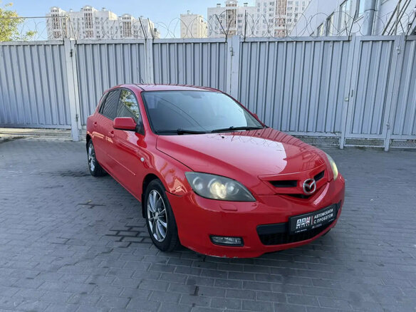 2008 Mazda 3 I (BK) Рестайлинг, красный, 545000 рублей - вид 2