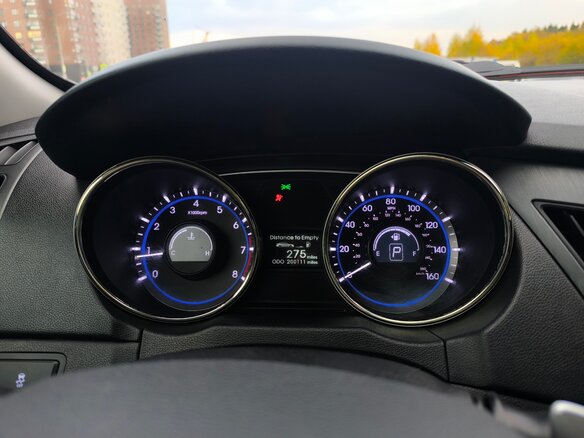 2012 Hyundai Sonata VI (YF), чёрный, 1210000 рублей - вид 15