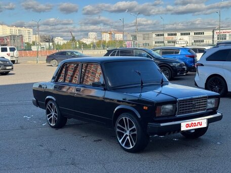 2011 Lada (ВАЗ) 2107, чёрный, 210000 рублей, вид 3