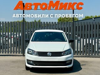 2019 Volkswagen Polo V Рестайлинг, белый, 695000 рублей, вид 2