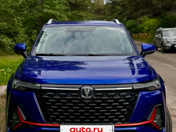 2022 Changan CS35 Plus I Рестайлинг, синий - вид 2