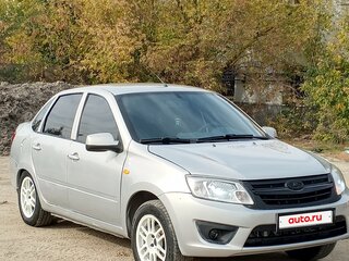 2012 Lada (ВАЗ) Granta I, серебристый, 320000 рублей, вид 3