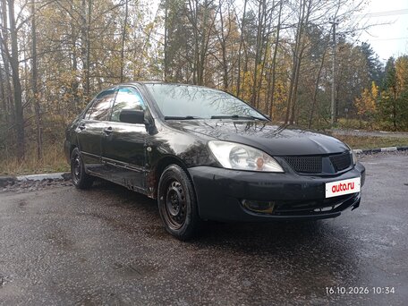 2006 Mitsubishi Lancer IX Рестайлинг, чёрный, 175000 рублей, вид 2