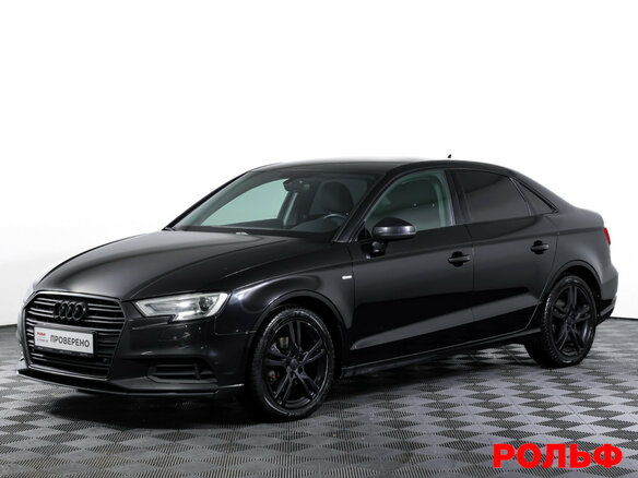 2019 Audi A3 III (8V) Рестайлинг, чёрный, 1590000 рублей