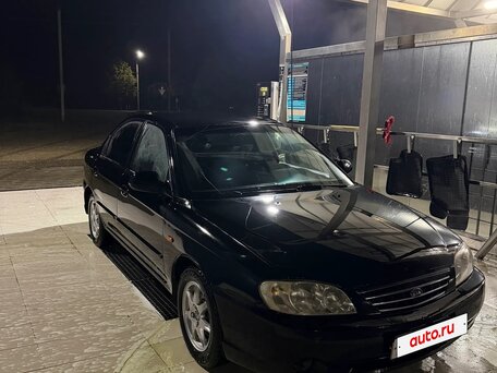 2008 Kia Spectra I Рестайлинг 2, чёрный, 340000 рублей, вид 4
