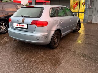 2008 Audi A3 II (8P) Рестайлинг 1, голубой, 350000 рублей, вид 4