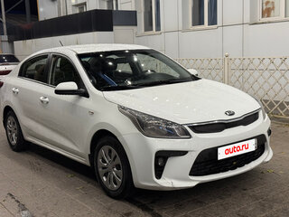 2019 Kia Rio IV, белый, 890000 рублей, вид 4