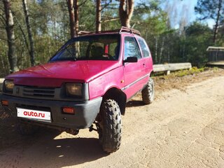 2003 Lada (ВАЗ) 1111 Ока, красный, 99000 рублей, вид 1