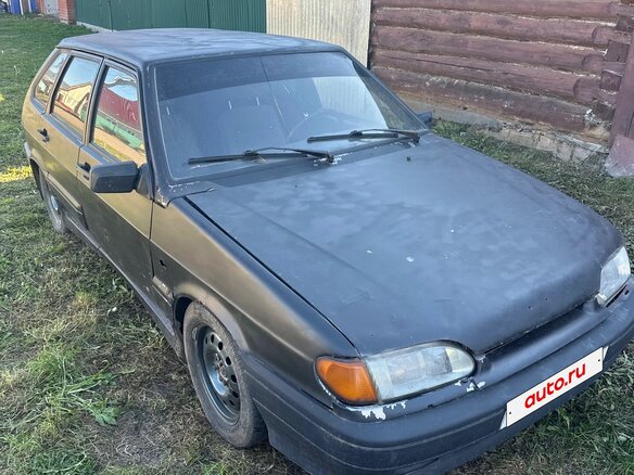 2007 Lada (ВАЗ) 2114, чёрный, 40000 рублей