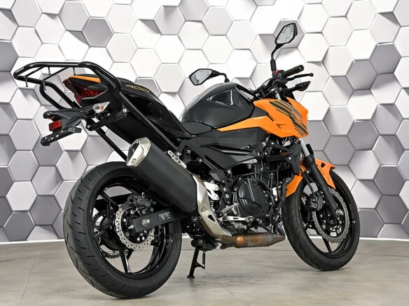 2020 Kawasaki Z 400, чёрный, 595000 рублей - вид 6